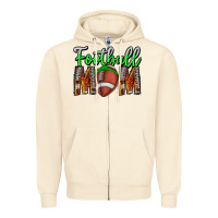 Football Mom Zipper Hoodie | Teevron