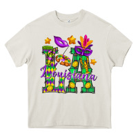 Cream Louisiana Heavy Core Tee - BundleAndBundleShop