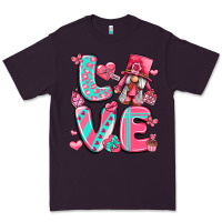Plum love with gnome Premium Tee - LillyAllenDesigns
