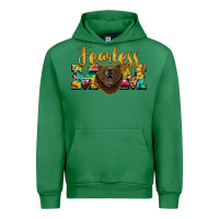 Emerald fearless mom bear Urban Hoodie - BarkalooDesign