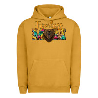 Pigment Peanut Butter fearless mom bear Urban Hoodie - BarkalooDesign