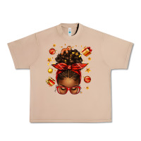 Burro christmas afro messy bun Urban Heavy Tee - texasbilliewilder