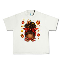 Pistachio christmas afro messy bun Urban Heavy Tee - texasbilliewilder