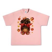 Salmon christmas afro messy bun Urban Heavy Tee - texasbilliewilder