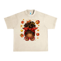 Sandshell christmas afro messy bun Urban Heavy Tee - texasbilliewilder