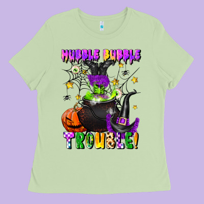 Hubble Bubble Trouble Ladies Tee Designed By Lillyallendesigns