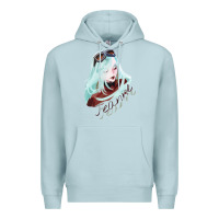 Blue Mist Vintage Retro Action Bayonetta Adventure Game Birthday Gift Premium Hoodie - lanVoArt