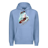 Colony Blue Vintage Retro Action Bayonetta Adventure Game Birthday Gift Premium Hoodie - lanVoArt