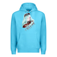 Ocean Blue Vintage Retro Action Bayonetta Adventure Game Birthday Gift Premium Hoodie - lanVoArt