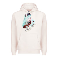 Pale Pink Vintage Retro Action Bayonetta Adventure Game Birthday Gift Premium Hoodie - lanVoArt