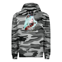Slate Camo Vintage Retro Action Bayonetta Adventure Game Birthday Gift Premium Hoodie - lanVoArt