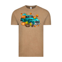 Vintage Coffee Fall Farm Truck Vintage Tee - texasbilliewilder