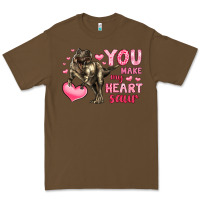 Cacao you make my heart saur Premium Tee - LillyAllenDesigns