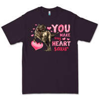Plum you make my heart saur Premium Tee - LillyAllenDesigns