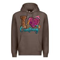 Coffee i love crafting Premium Hoodie - RanaPortraitStore