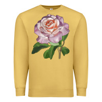 Antique Gold belinda's blush rose Premium Sweatshirt - LillyAllenDesigns