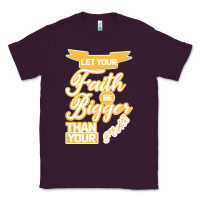 Plum Let Your Faith Be Bigger Than Your Fear Classic Tee - Bettercallsaul