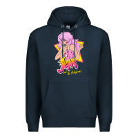 Navy so funny jem and the holograms classic fans Premium Hoodie - lanVoArt