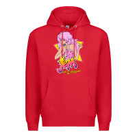 Red so funny jem and the holograms classic fans Premium Hoodie - lanVoArt