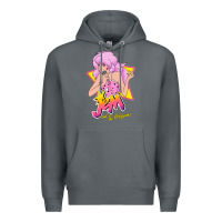 Rock so funny jem and the holograms classic fans Premium Hoodie - lanVoArt