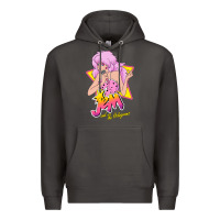 Smoke so funny jem and the holograms classic fans Premium Hoodie - lanVoArt