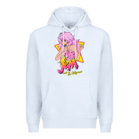 White so funny jem and the holograms classic fans Premium Hoodie - lanVoArt