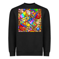 Black lgbtq pride coffee cups with leopard seamless pattern bbs Heavyweight Sweatshirt - BundleAndBundleShop