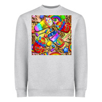 Lgbtq Pride Coffee Cups With Leopard Seamless Pattern Bbs Heavyweight Sweatshirt | Teevron