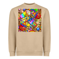 Mushroom lgbtq pride coffee cups with leopard seamless pattern bbs Heavyweight Sweatshirt - BundleAndBundleShop