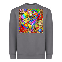 Storm lgbtq pride coffee cups with leopard seamless pattern bbs Heavyweight Sweatshirt - BundleAndBundleShop