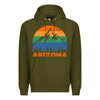 Army Green Arizona-01Mxk Premium Hoodie - lanVoArt