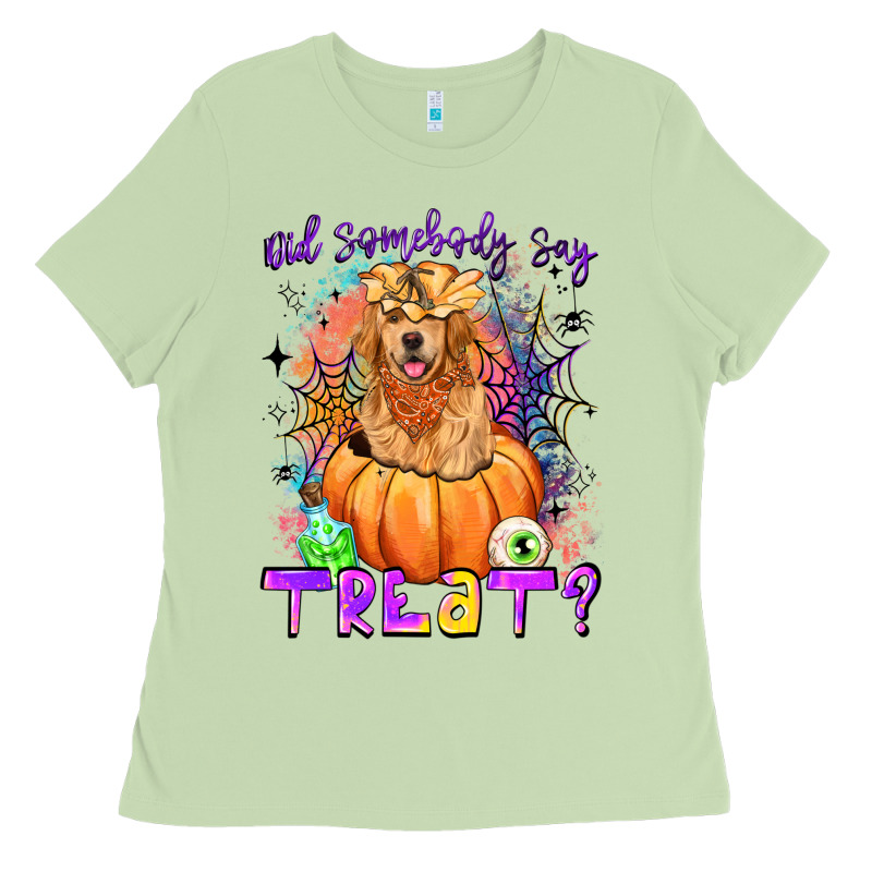 Did Somebody Say Treat Ladies Tee by LillyAllenDesigns | Teevron