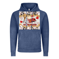 Vintage Denim tis' the season with cowhide tumbler tbs Vintage Hoodie - TumblerDesignByShophia