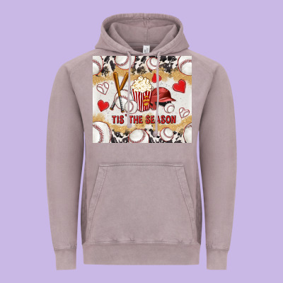 Tis' The Season With Cowhide Tumbler Tbs Vintage Hoodie Designed By Tumblerdesignbyshophia