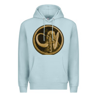 Blue Mist mammoth black king Premium Hoodie - lanVoArt