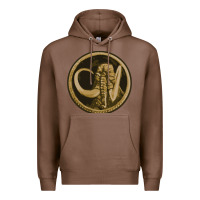 Chestnut mammoth black king Premium Hoodie - lanVoArt