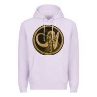 Lilac mammoth black king Premium Hoodie - lanVoArt