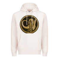 Pale Pink mammoth black king Premium Hoodie - lanVoArt