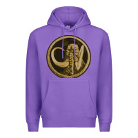 Purple mammoth black king Premium Hoodie - lanVoArt