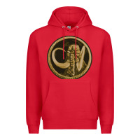 Red mammoth black king Premium Hoodie - lanVoArt