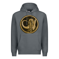 Rock mammoth black king Premium Hoodie - lanVoArt