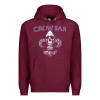 Burgundy crowbar Premium Hoodie - lanVoArt