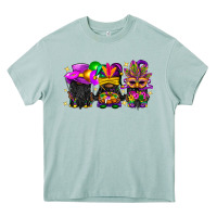 Arona Mardi Gras afro gnomies Heavy Core Tee - BundleAndBundleShop