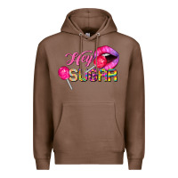 Chestnut hey sugar valentine's day Premium Hoodie - FaDigitalArtStudio