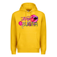Lemon hey sugar valentine's day Premium Hoodie - FaDigitalArtStudio