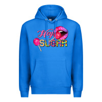 True Royal hey sugar valentine's day Premium Hoodie - FaDigitalArtStudio