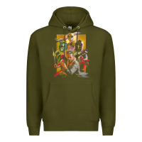 Army Green rip jason david frank ranger Premium Hoodie - lanVoArt