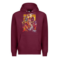 Burgundy rip jason david frank ranger Premium Hoodie - lanVoArt