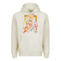 Oatmeal Heather rip jason david frank ranger Premium Hoodie - lanVoArt