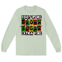 Matcha 100 pure brown sugar extra fine Long Sleeve Tee - CowGirlArtShop